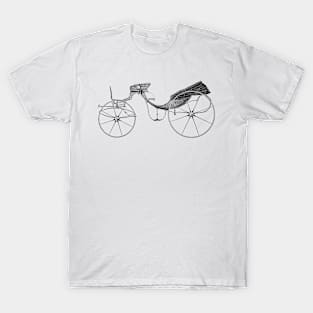 Biker Line Art T-Shirt